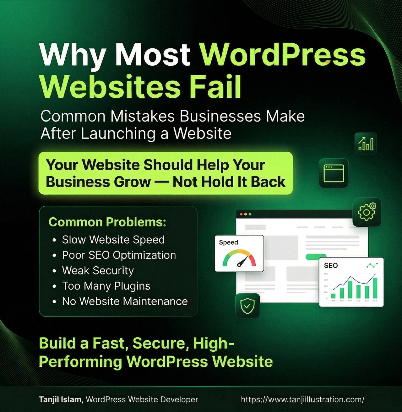 Why do so many WordPress websites fail after launch?